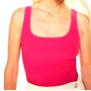 Babaton Aritzia Sculpt Knit Squareneck Hip TankRibbed square-neck SZ 2Xs/ SMALL